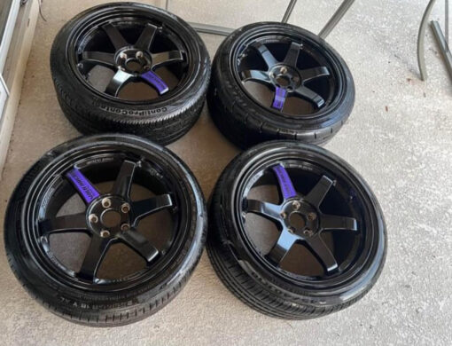 Rays volk Racing TE’s 18 squared wheels