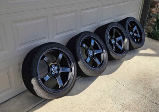 4 Advan wheels for Nissan GTR